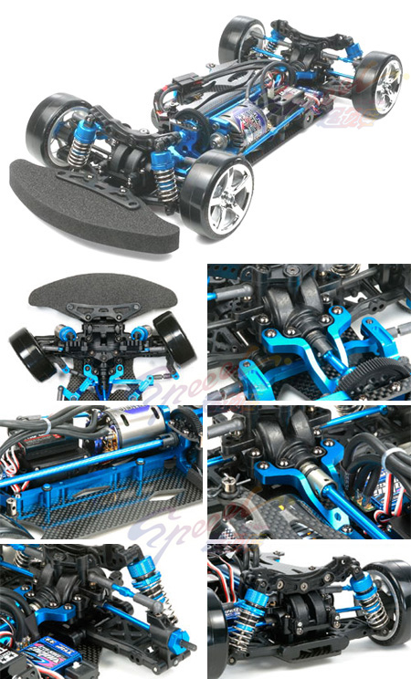 超速度遙控模型-- TAMIYA TB-03 VDS 1/10高階電動軸傳甩尾房車套件